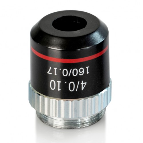 OBB-A3203 Obbiettivo acromatico, 4×/0,10 W.D. 27 mm